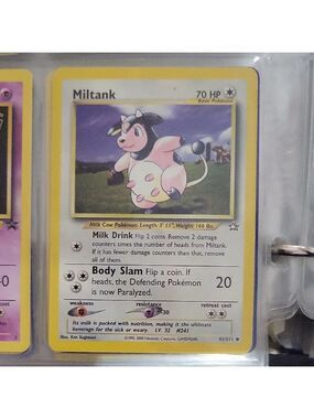 Pokemon Miltank Card